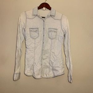 Forever 21 Button Up Long Sleeve